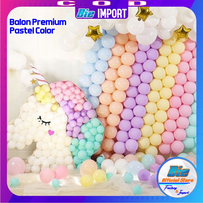 Balon Pastel Color Impor Best Seller