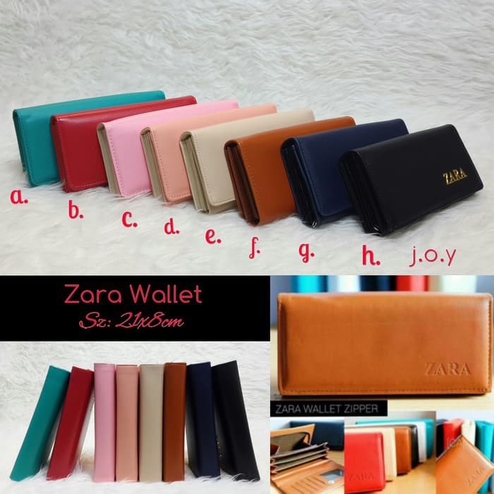 DOMPET MURAH/DOMPET WANITA/DOMPET ZARA - Hitam