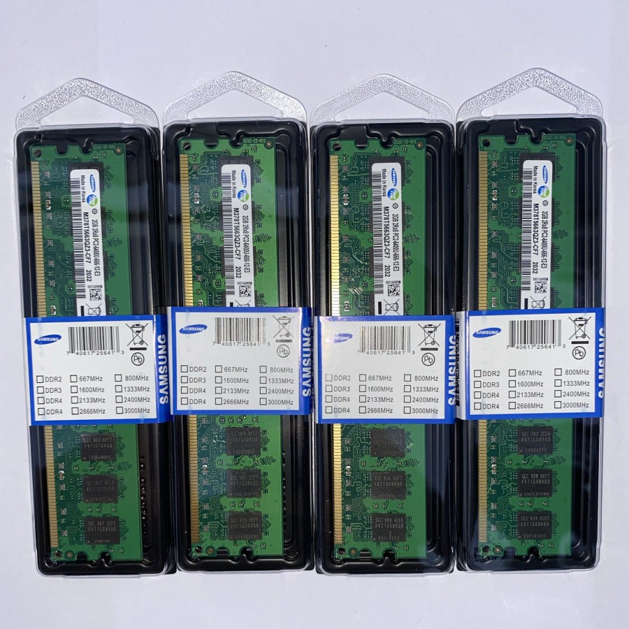 RAM PC SAMSUNG DDR2 2GB 6400/800MHz ORIGINAL RAM KOMPUTER 1.8v 2GB