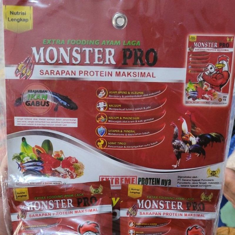 jamu ayam monster pro