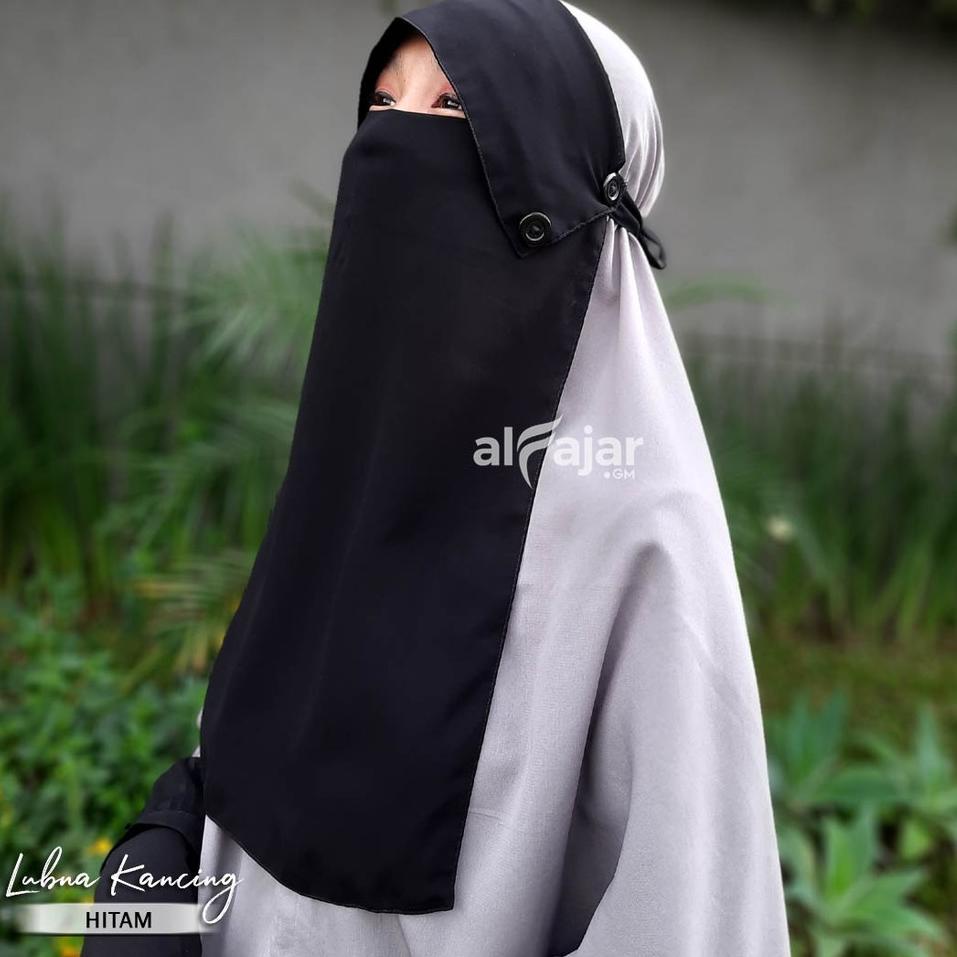 Harga Bersahabat.. CADAR PONI KANCING Lubna Ceruty 2 Layer by Alfajar