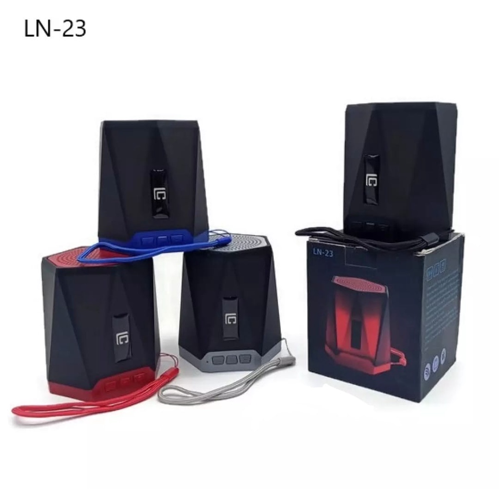 Speaker Bluetooth LN-23 Portable Wireless Speaker LN 23 LED LN23