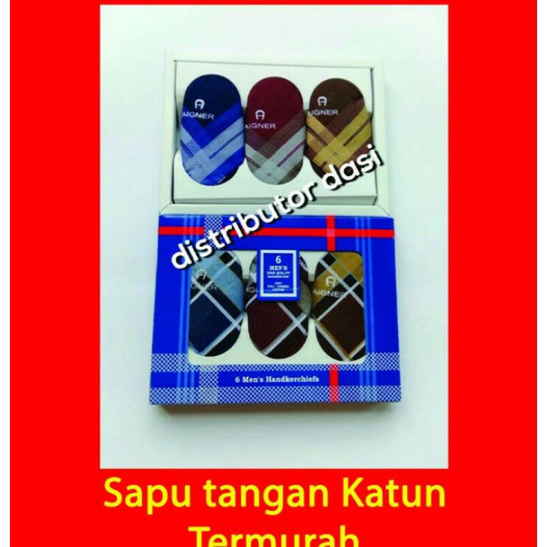 SAPUTANGAN PRIA SAPUTANGAN KATUN HENKERCHIEF WARNA GELAP TERANG