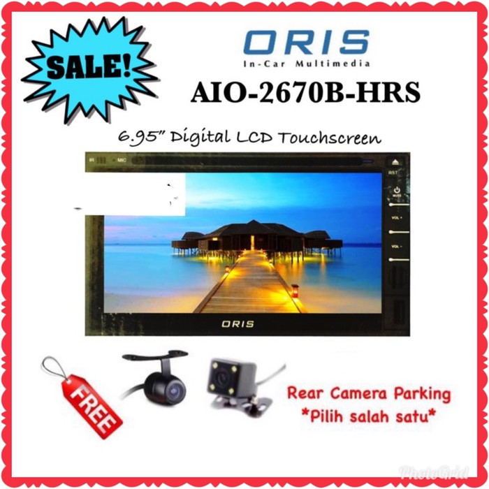 HEADUNIT TV MOBIL DOUBLEDIN ORIS WM B-48 AIO-2670B-HRS MOBIL HRV