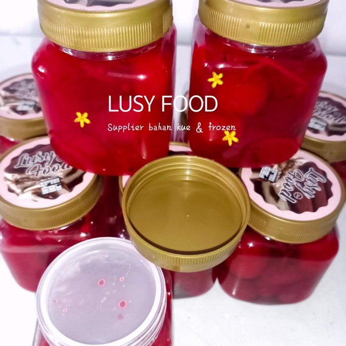 

Buah cherry merah import Premium