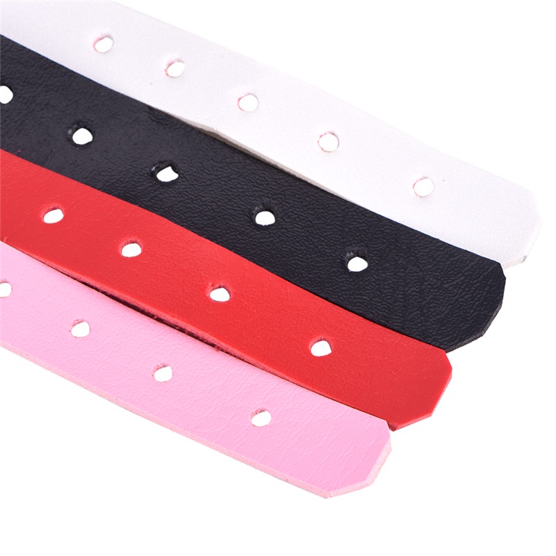 Kalung Choker Kulit Aksen Rivet Bentuk Hati Gaya Punk Gothic Untuk Wanita