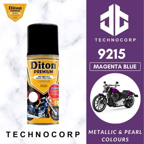 

Cat Semprot DITON PREMIUM 9215 MAGENTA BLUE / UNGU VIOLET METALLIC