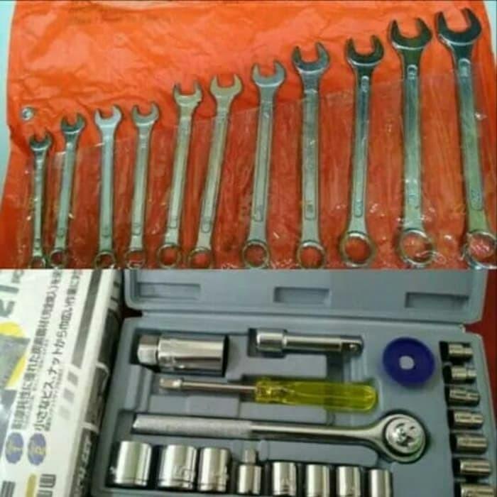 Kunci | Toolset Kunci Sok Set Murah + Kunci Ring Pas Murah Diamond