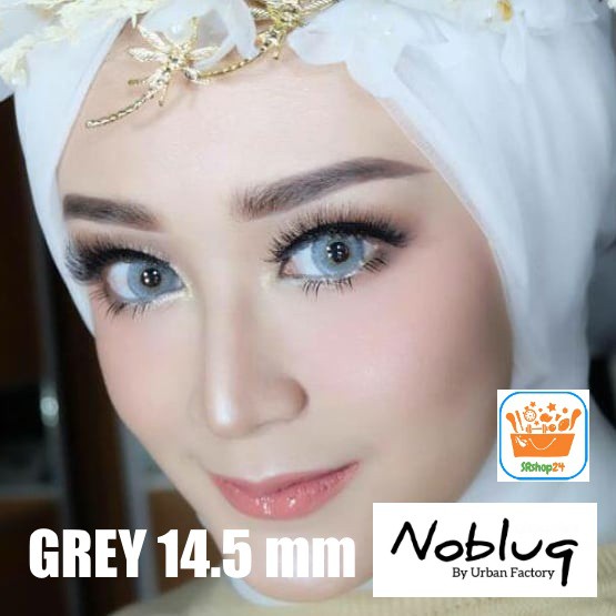 SOFTLENS NOBLUQ by URBAN FACTORY NORMAL 14.5MM GRATIS TEMPAT SOFLEN