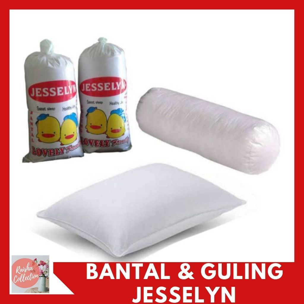 RC [READY STOK] Bantal Guling Hotel Jesselyn Bantal Kepala / Tidur 100% Silicone Kualitas Hotel