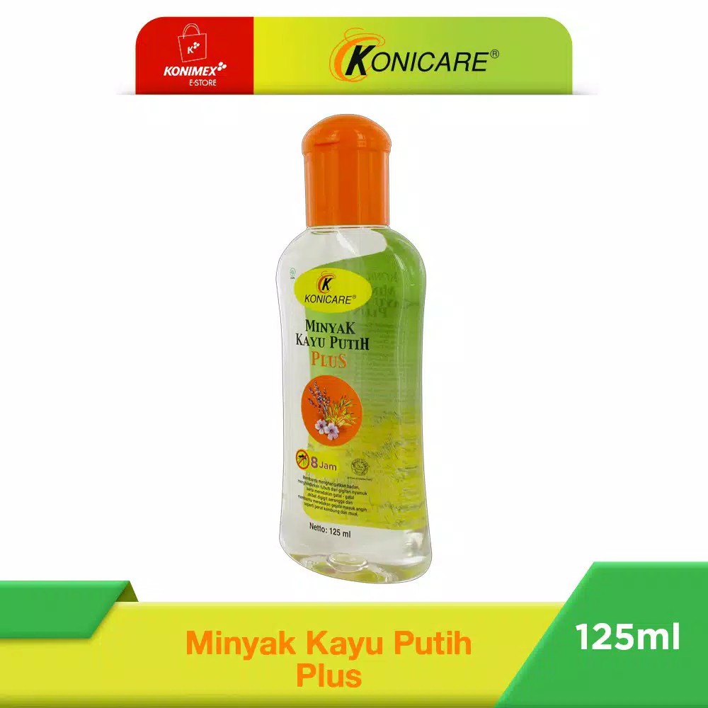 KONICARE Minyak Kayu Putih Plus Anti Nyamuk Botol 125 ml