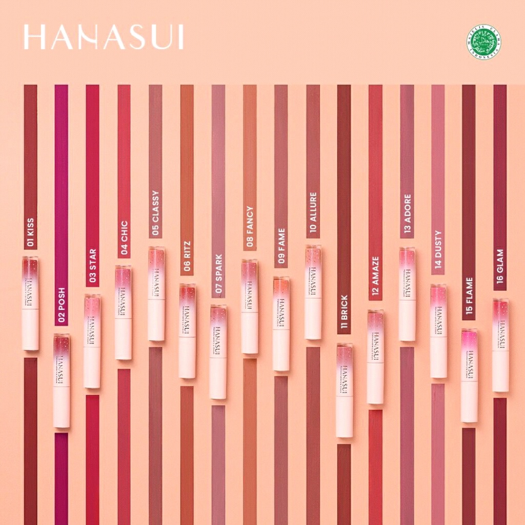 HANASUI Mattedorable Lip Cream 4g