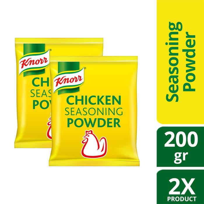 

Knorr Chicken Seasoning Powder 200g Twin Pack BERKUALITAS