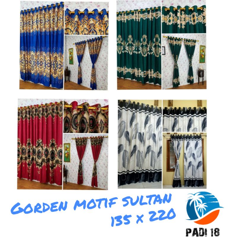 GORDEN SMOKERING PINTU DAN JENDELA MOTIF SULTAN