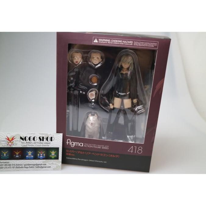 BEST SELLER FIGMA 418 SABER/ALTRIA PENDRAGON ALTER SHINJUKU VER. MAX FACTORY NEW HAPPY SHOPING