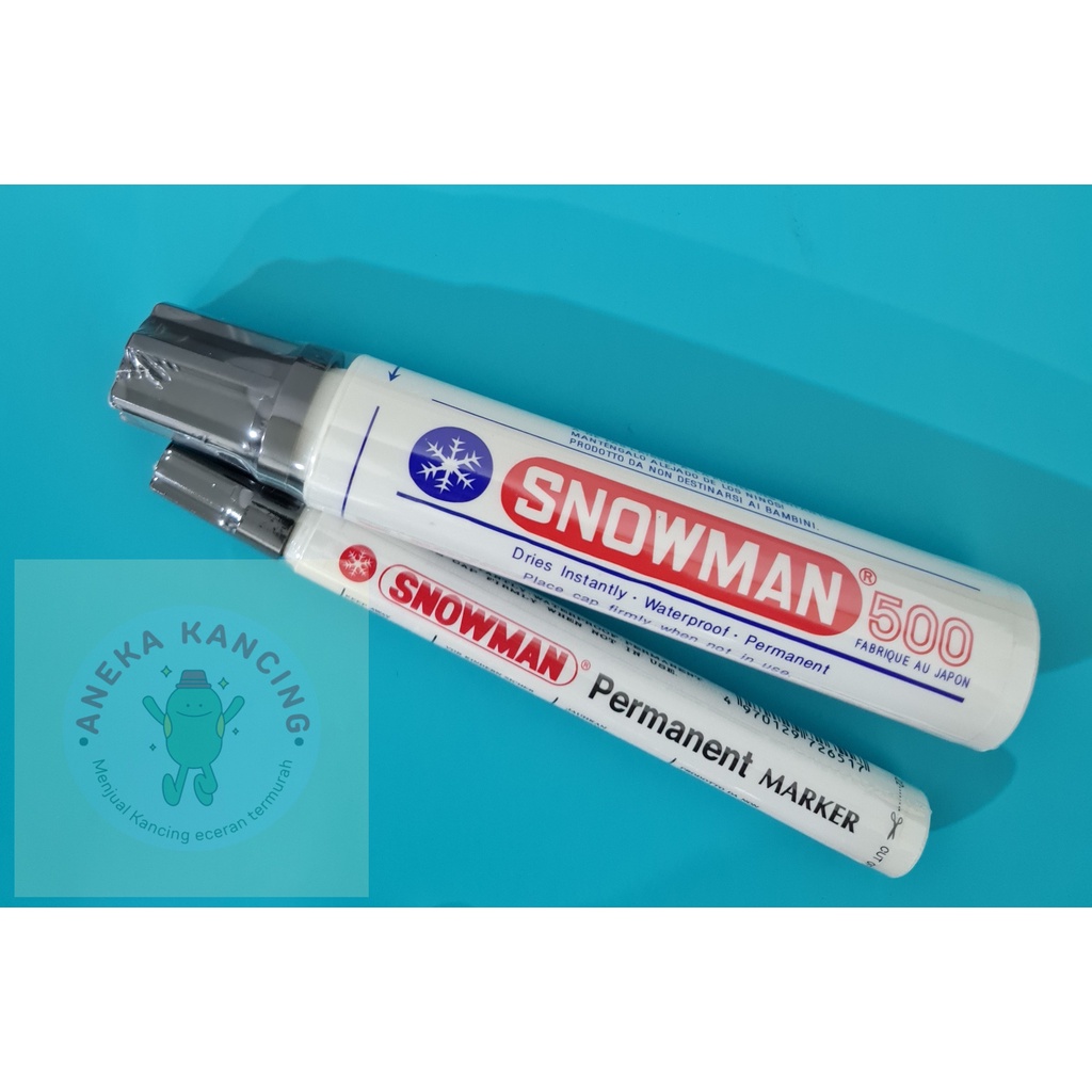 

[1pcs] Spidol Snowman G-12 dan Jumbo 500 Permanent / Spidol Permanent Besar / Spidol Jumbo 500 Snowman / Spidol Permanent / Permanent Marker ORIGINAL