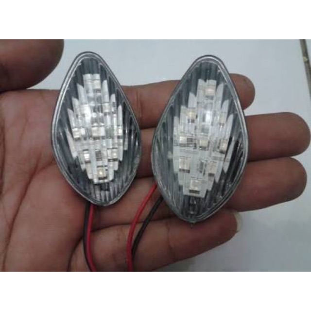 Lampu tempel mini model oval universal