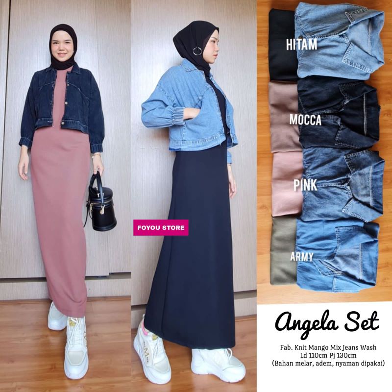 Angela set by foyou store