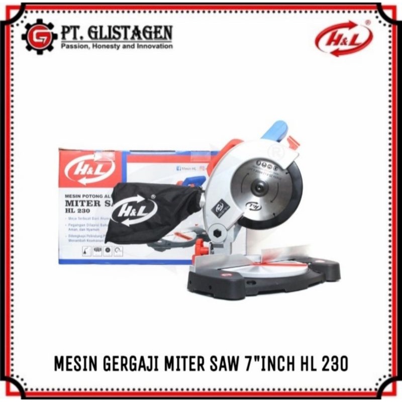 Mesin Gergaji Potong Aluminium Kayu Milter