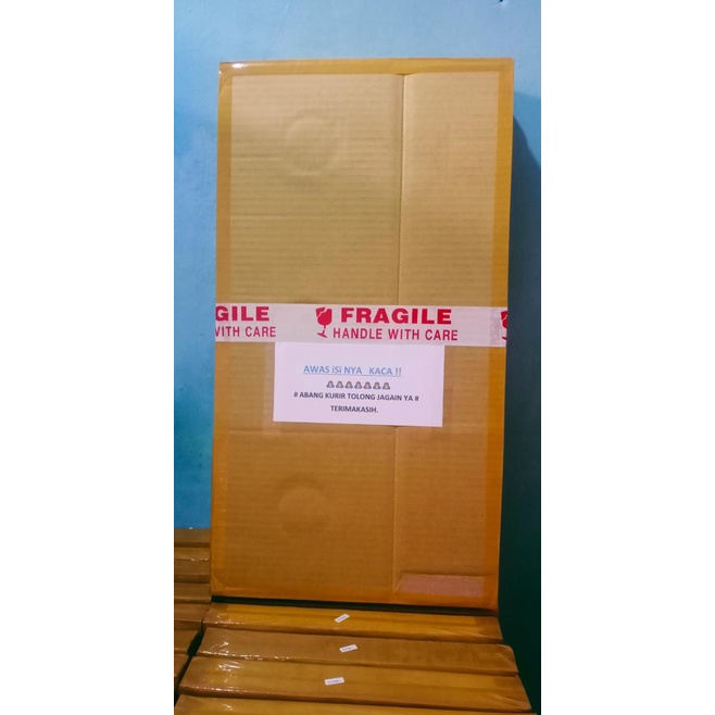 Aesthetic Cermin dinding gantung minimalis Cermin makeup Cermin dinding murah 65x25-7