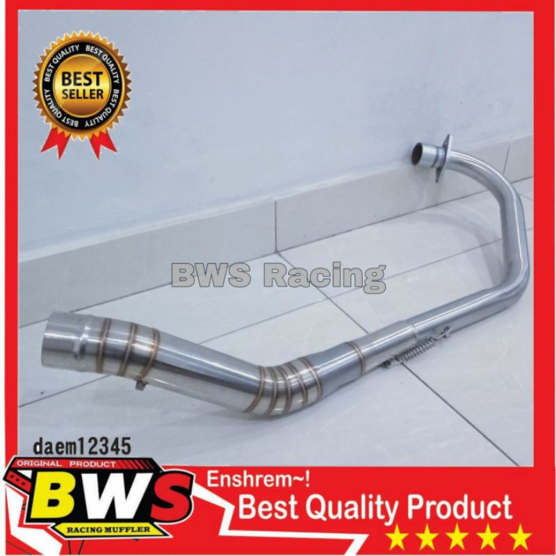 Leher/pipa knalpot Megapro Primus & Megapro new