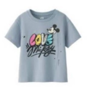 UNIQLO ORIGINAL GARANSI TERMURAH SALE Kaos Anak Minecraft Anime Evangelion Disney Mickey Doraemon