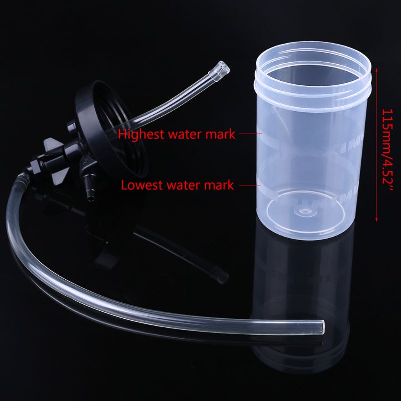 Btsg Professional Bottle High Flow Botol Humidifier Bubbler Oksigen Medis Dengan Selang Panjang Botol Air Serbaguna Por