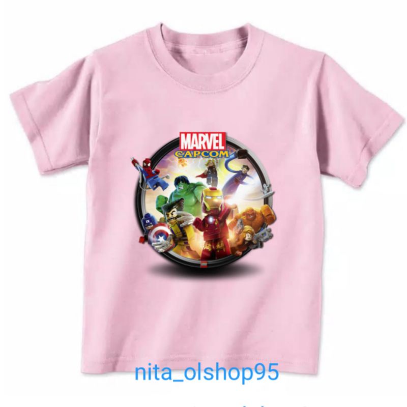 baju anak lego Marvel Avengers superhero