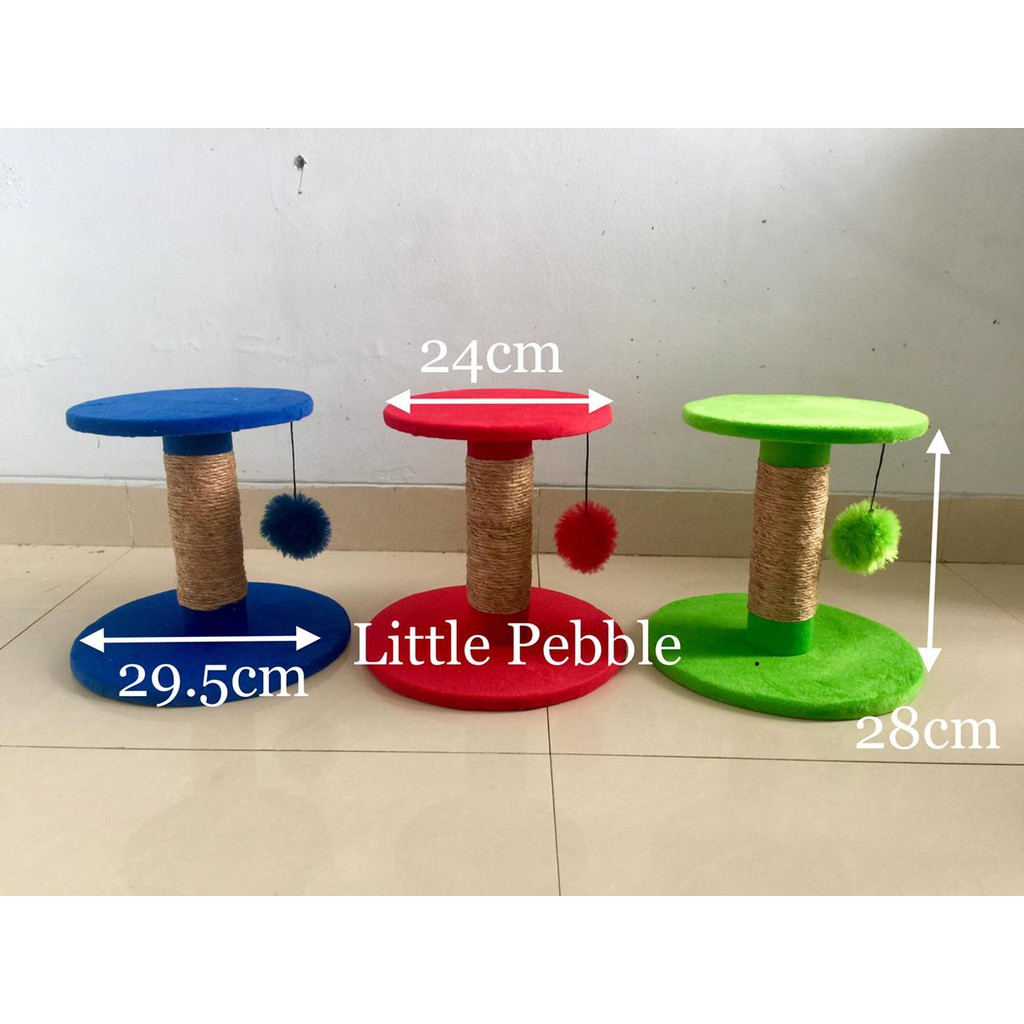 H021 Mainan Garukan Cakaran Kucing Medium Bulat  Tinggi  28cm