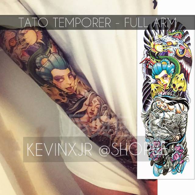 66 Free Download Temporary Tattoo Full Sleeve Idea Tattoo Photos