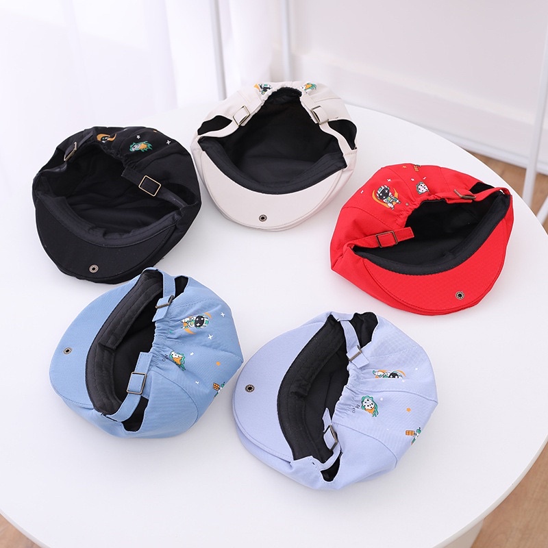 1 2 3 tahun Topi Beret Import Anak Balita Model Space Planet