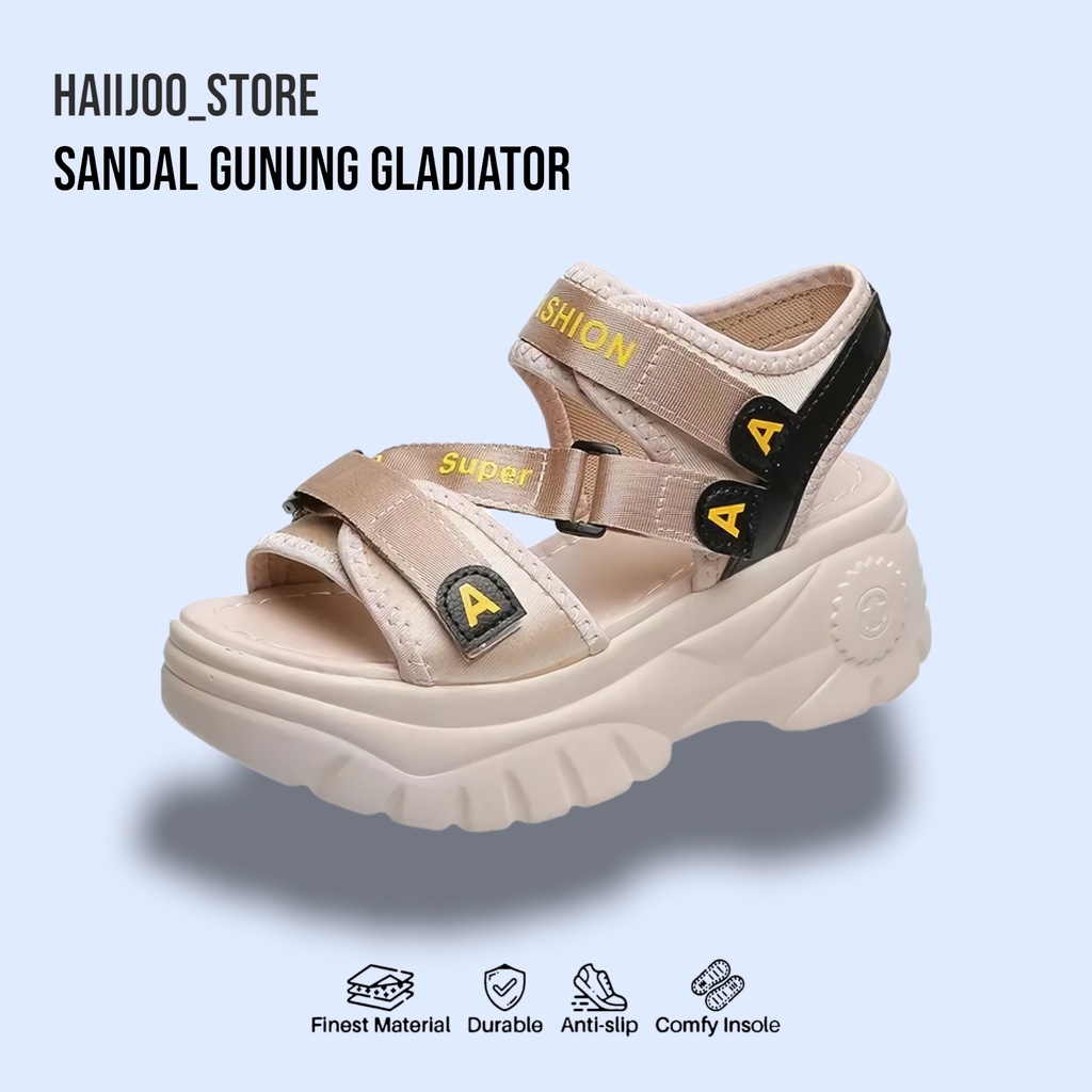 Sandal Gunung Gladiator Wanita Sandal Gunung wanita Korea Sandal Gunung Murah Sendal Gunung Cewek Sa