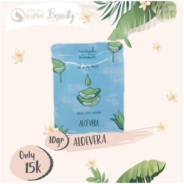 Masker Peel Off Aloevera