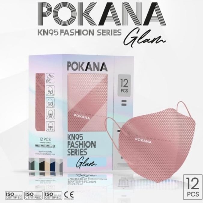 Pokana KN 95 Fashion Series GLAM - 6 ply