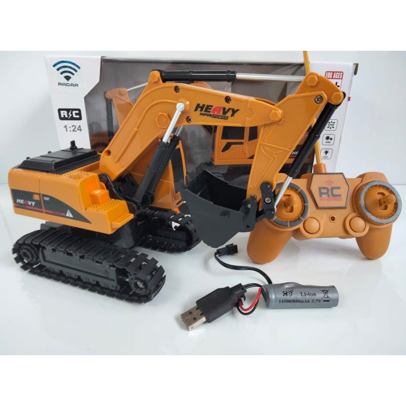 RC MODEL Mobil Remote Control Excavator Beko Baterai Cas RDR 1168