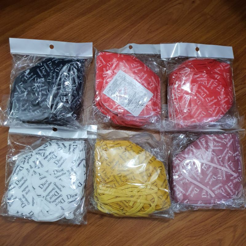 Masker Dior KN95 isi 5pcs dan 10pcs