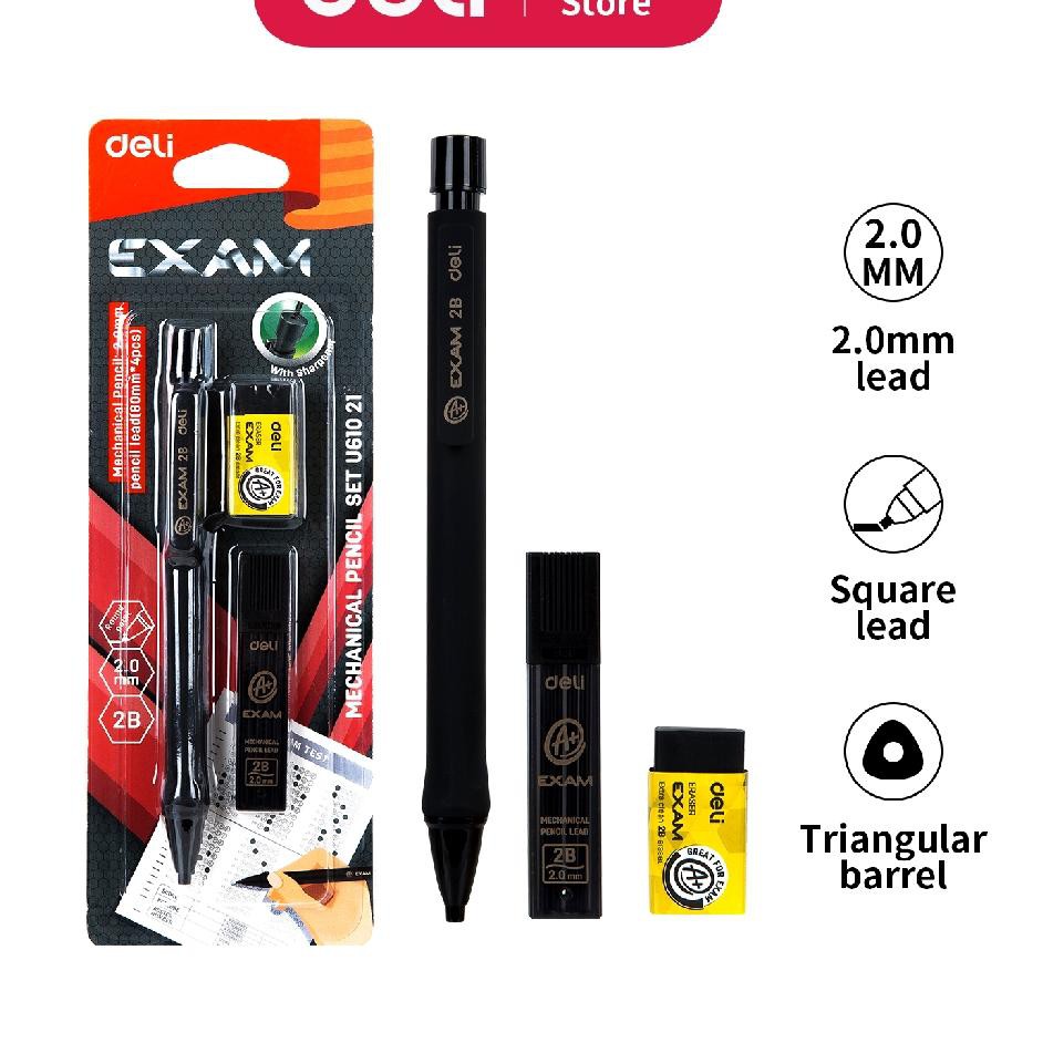 

Z8RD Deli Set Ujian Pensil Mekanik Penghapus & Isi Pensil Mekanik EU61021 09 Terbaru¯