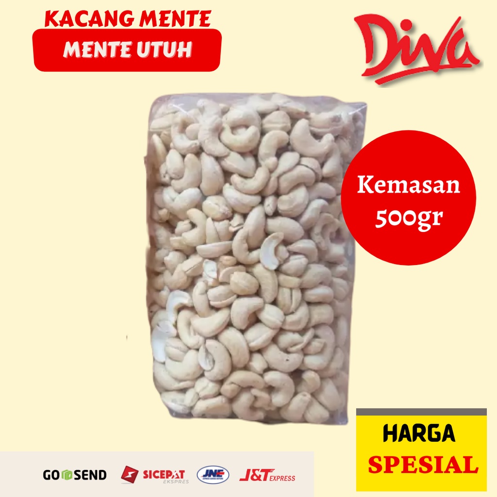 

Kacang Mede utuh / Kacang Mente utuh