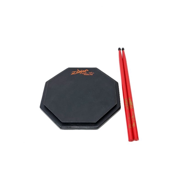 Drum Pad Ukuran 10 Inc Merk Zildjian Bonus Stik Drum 1 Pasang Drumpad Pratice Pad Murah Jakarta