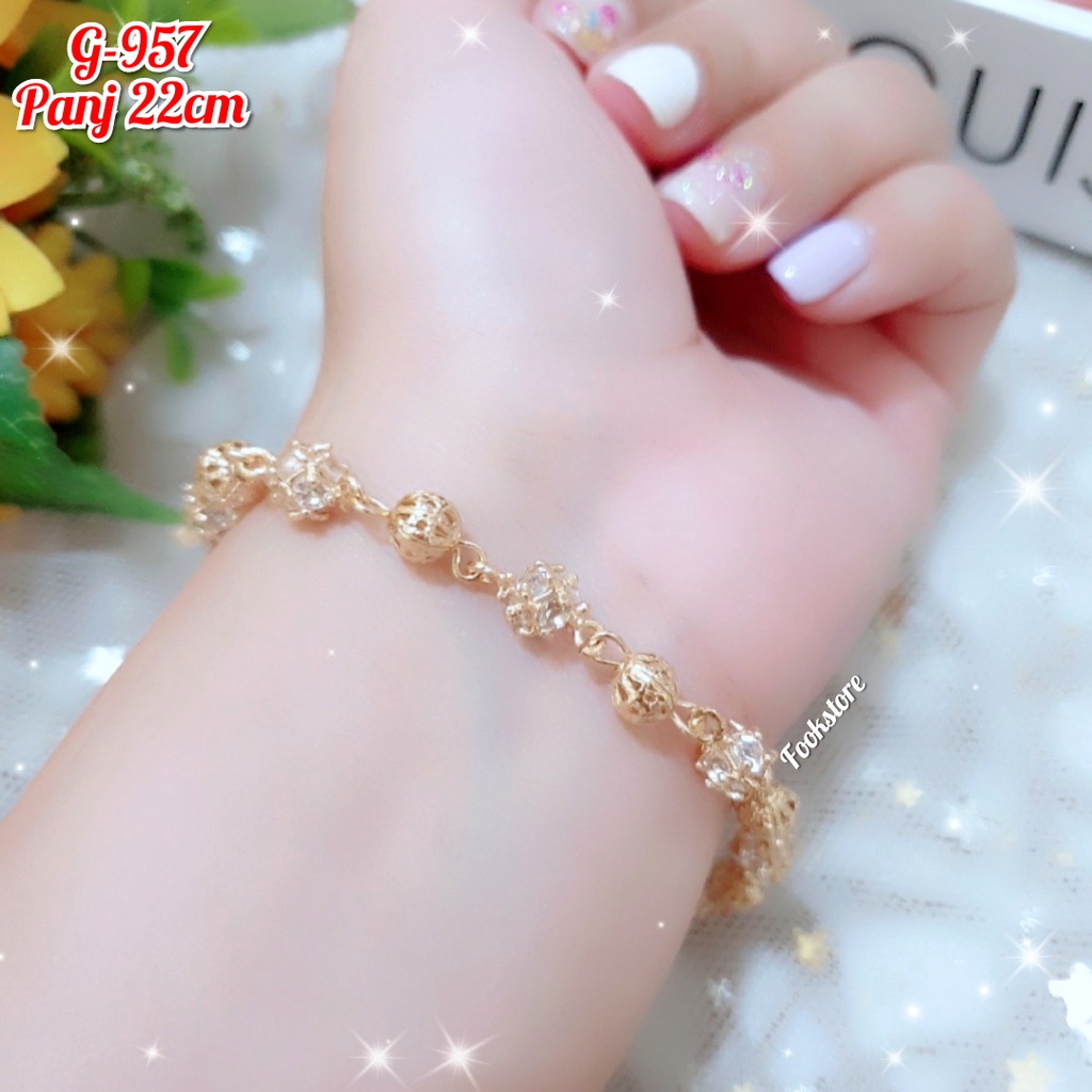 TERLARIS GELANG XUPING WANITA MODEL RANTAI