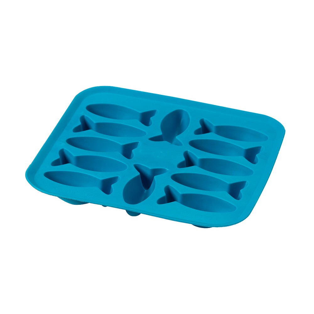 PLASTIS TEMPAT CETAKAN JELLY ES BATU Ice Tray / Ice Mold Aneka Bentuk KARET SINTETIS 18cm - HHD-197