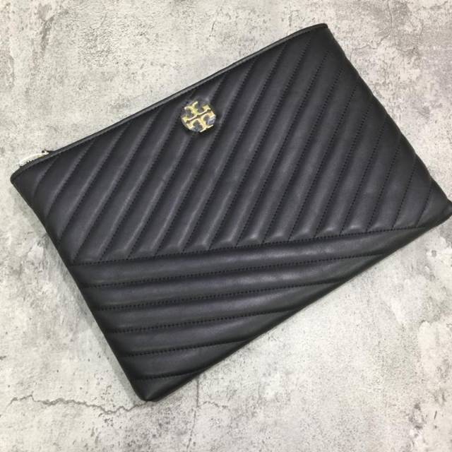Clutch Original Tory Burch Kira Chevron Leather