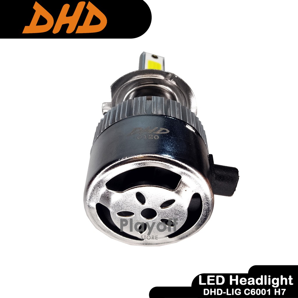 [2 pcs] LED Mobil Headlight DHD H7 Headlamp 6000K