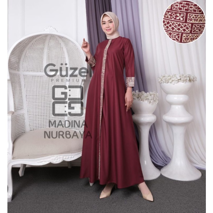 Gamis Madina Nurbaya. Mhn cek stok dl
