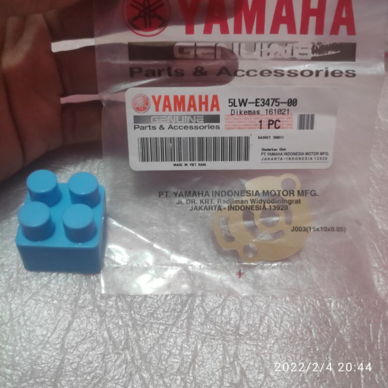 GASKET PAKING POMPA OLI MIO SPORTY SMILE NOUVO ORIGINAL ORI YAMAHA