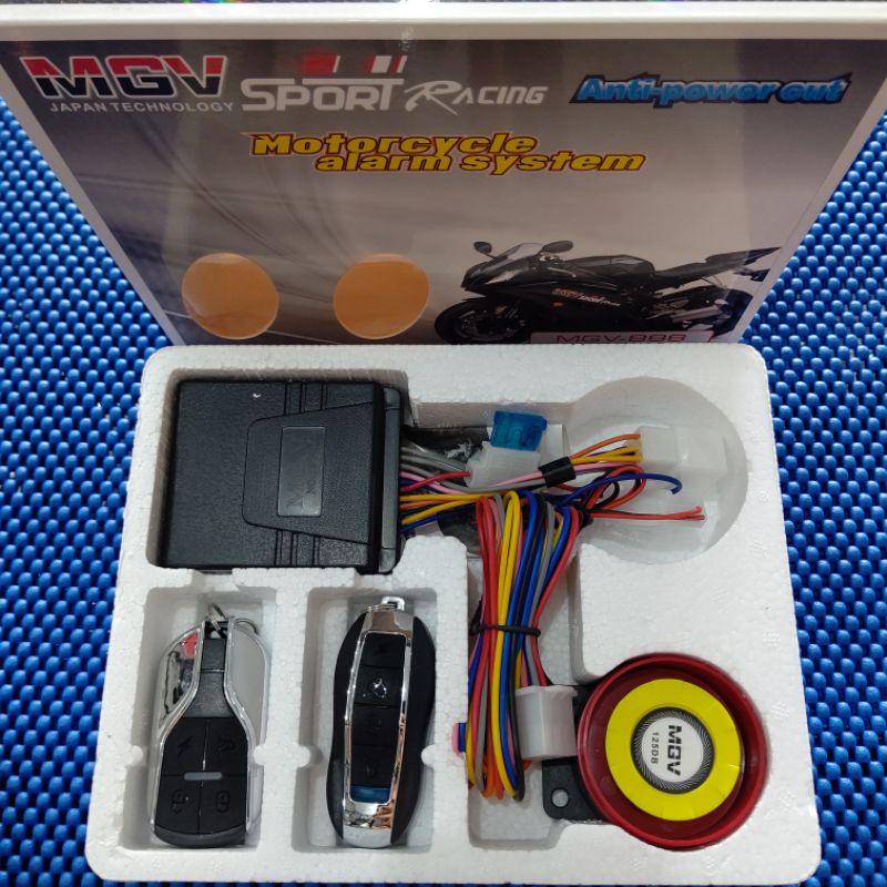 Alarm Motor Sensitif Merek MGV Universal