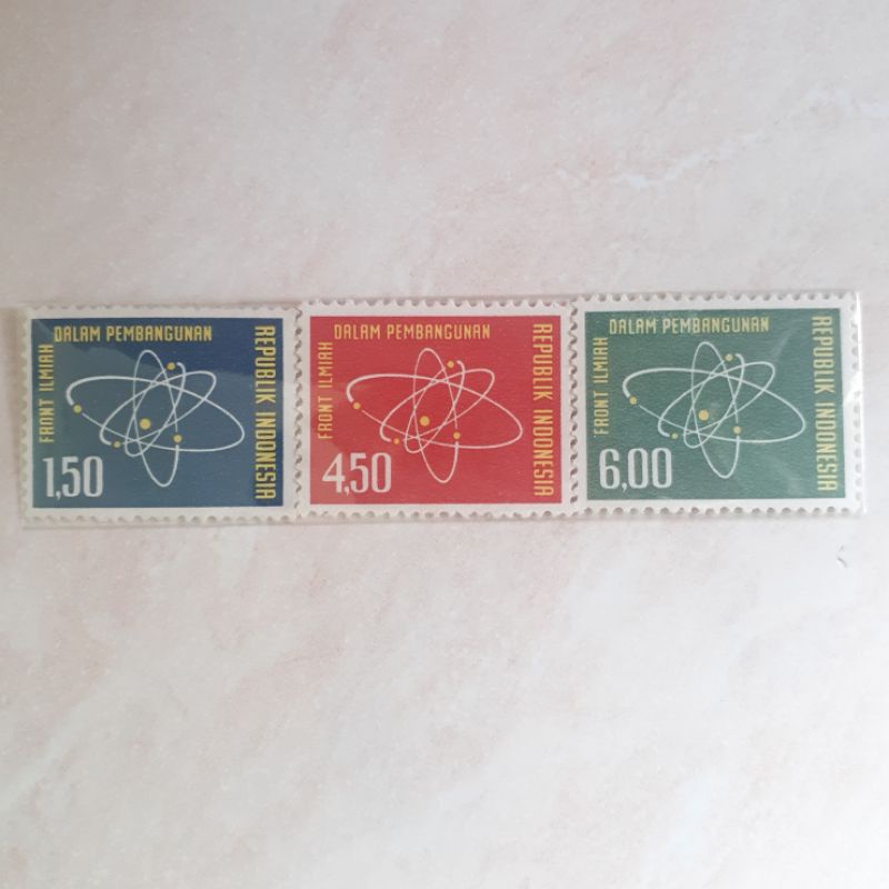 

Perangko Front Ilmiah Tahun 1962 set lengkap - 3pcs