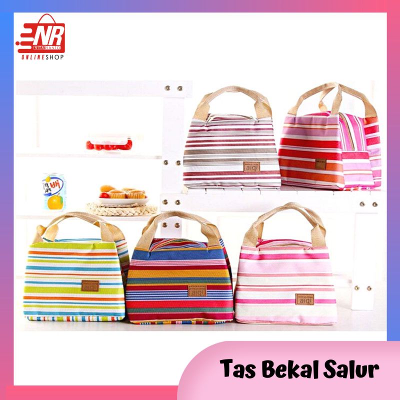 Tas bekal Salur/ Tas makan/cooler bag motif