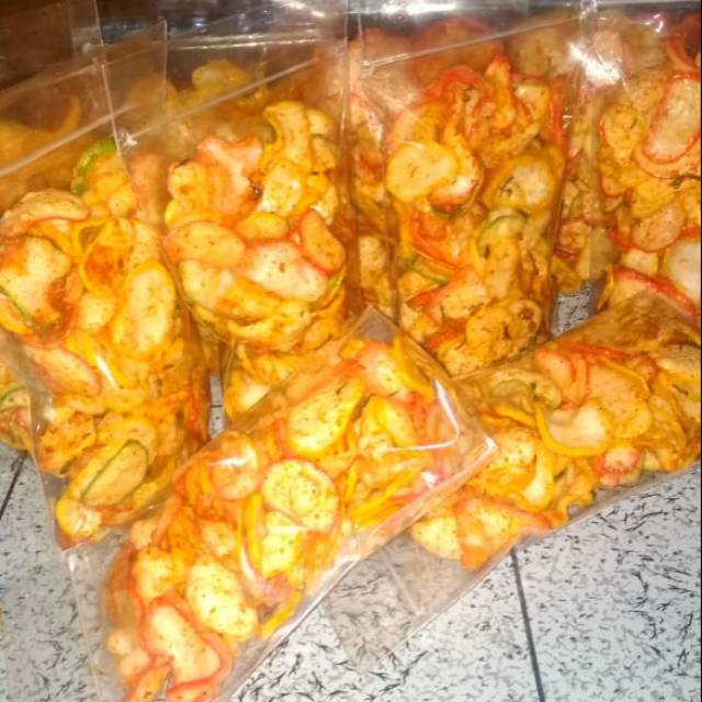 

Krupuk seblak endulita homemade non pengawet