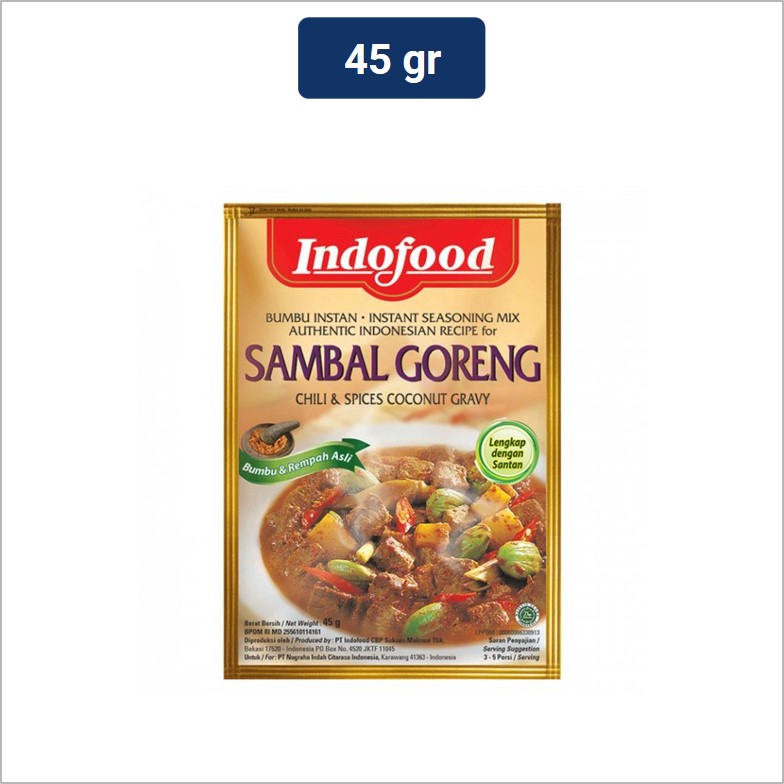 Indofood Bumbu Sambal Goreng 45gr